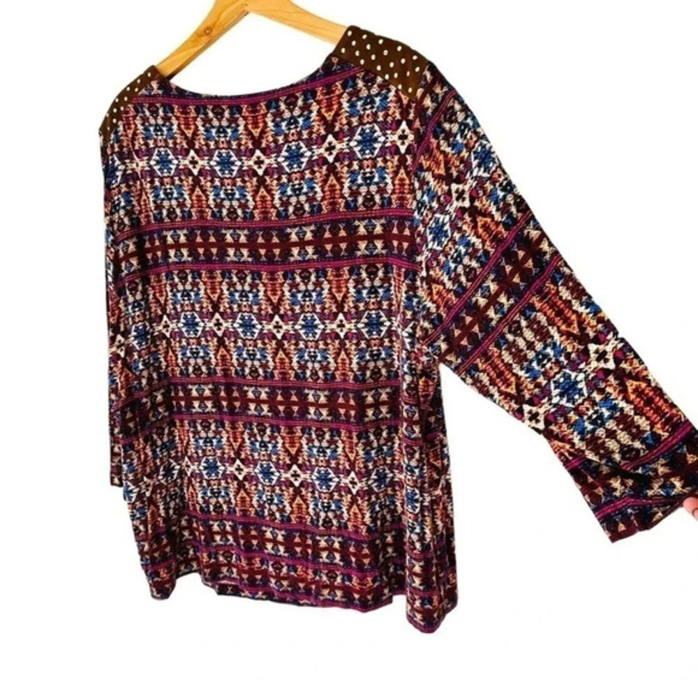 Ruby Rd Woman Plus Size 2x Cowl Neck Long Sleeve … - image 3